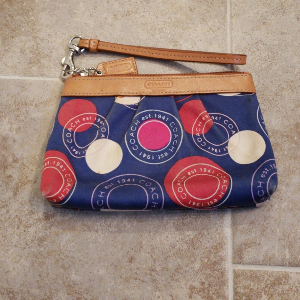 Coach wristlet